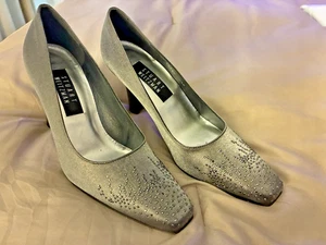 Stuart Weitzman Explosion Heels Größe 7,5 | Zinnstoff, Abendpumps - Bild 1 von 7