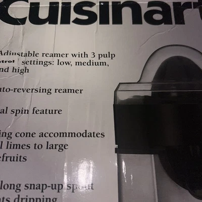Cuisinart CCJ-500FR Pulp Control Citrus Juicer - Certified - Image 1 of 4