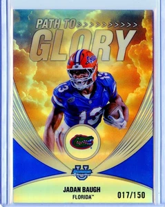2025 Bowman Chrome U Jadan Baugh Path To Glory Blue Refractor /150 Florida SP - Picture 1 of 2
