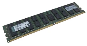 Kingston 16GB 2Rx4 PC4-2133 ECC REG DDR4 DIMM CL15 Server Memory KVR21R15D4/16HA - Picture 1 of 1