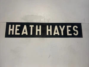 HEATH HAYES - Walsall 28/10/1973 Bus Destination Blind 30” Gift - Foto 1 di 13