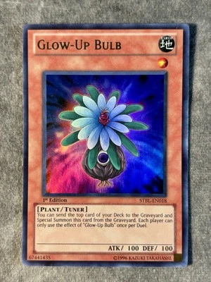Glow-Up Bulb - STBL-EN018 - Ultra Rare - 1st Edition Lightly Played - Yu-Gi-Oh - Image 1 of 2