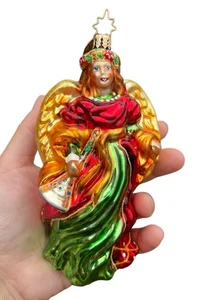 Christopher Radko Heralding The Season Engel Weihnachtsschmuck - Bild 1 von 9