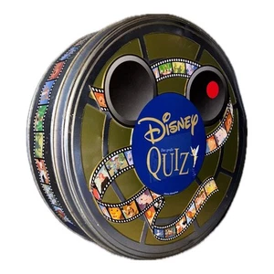Il Grande Quiz Disney Completo In Scatola di Metallo Gioco da Tavolo Domanda Risposta - Foto 1 di 13