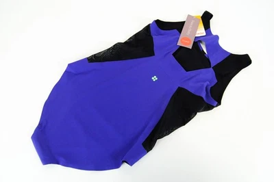 Sweaty Betty Devant Dance DAMEN Overall M Lila Netzeinsatz Ärmellos - Bild 1 von 4