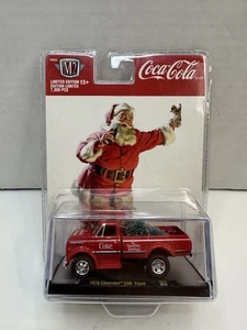 M2 MACHINES CHEVROLET C60 TRUCK COCA COLA 1/64 SANTA CLAUS COKE - Picture 1 of 15