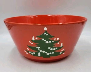 Vintage Waechtersbach West Germany Christmas Tree Serving Bowl 9” Ceramic Read - Picture 1 of 10