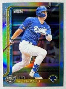 Refractor cromado Joe Vetrano debut Topps Pro 2025/199 #PDC-63 - Imagen 1 de 2