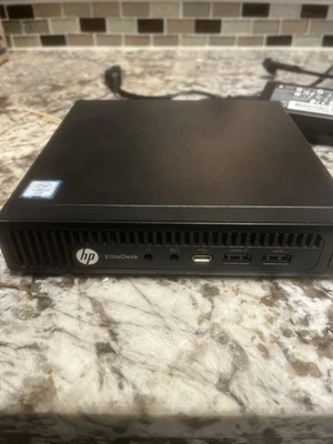 Mini computadora HP EliteDesk 800 G2 DM 35W 16 GB DDR4 RAM I5-6500T 2,50 GHz sin SSD Foto 1 de 4