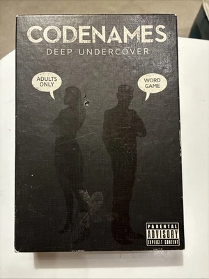 Codenames Deep Undercover Adult Party Game RARE 100% Complete CGE 18+ - Image 1 of 4