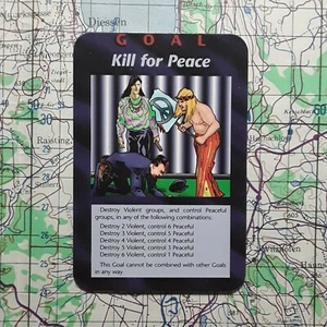 Illuminati Nuovo Ordine Mondiale Gioco di Carte INWO * Illimitato * R Kill for Peace - Foto 1 di 3