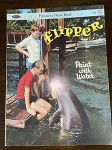 Flipper Paint With Water BOOK BY WHITMAN 1964 - Picture 1 of 12