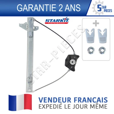 LEVE-VITRE ELECTRIQUE AVANT GAUCHE SANS MOTEUR PEUGEOT 407 04-11 BERLINE + SW