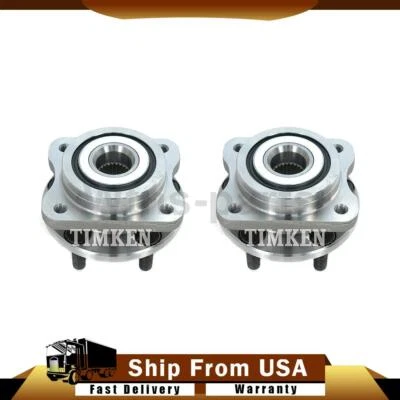 适用于 1991 年 1993 年道奇 Caravan 铁姆肯公司前轮轴承和轮毂组件 — 第 1/4 张图片