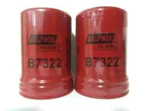 Baldwin B7322 Engine Oil Filter For John Deere Equipment RE504836 (Pack Of 2) - Foto 1 di 2