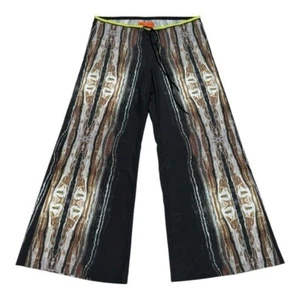 Clover Canyon Pull On Wide Leg Print Abstract Pants Size L - Picture 1 of 10