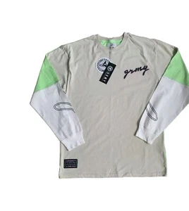 Camiseta Grimey Wear Unisex De Gran Tamaño Manga Larga con Espalda Gráfico Talla M - Imagen 1 de 12