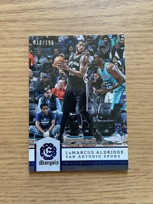 LaMarcus Aldridge 2016-17 Panini Excalibur /199 - Marquis #158 - Spurs - Image 1 of 2