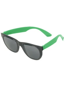 1 Pair Green Tourist Rubber Sunglasses Party Favors 80s Costume Accessory - Picture 1 of 1