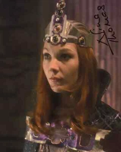Doctor Who Autogramm: NINA THOMAS (Das Monster von Peladon) signiertes Foto - Bild 1 von 1