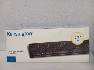 KENSINGTON COMPUTER K72344US SLEEK QUIET COMFORTABLE AND STABLE THE SLIM TYPE - Image 1 of 4