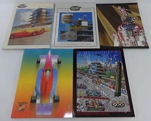 Set 5 Indy 500 Program 2000 2004 Montoya Castroneves Ferran Rice Penske Ganassi - Picture 1 of 12
