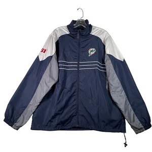Giacca a vento Reebok NFL Team Apparel Miami Dolphins SI con zip taglia L logo blu - Foto 1 di 12