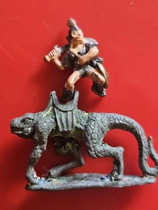 C21 Drow Rider ciudadela gw juegos Workshop Dark Elves & Cold One montado - Imagen 1 de 1