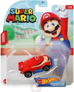 Hot Wheels Gaming Character Car Super Mario 2020 Series-Mario Vehicle(1/8) - Picture 1 of 2