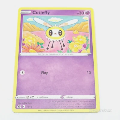 Cutiefly 11/15 - McDonald’s 2022 Promo Pokemon Card - Image 1 of 2