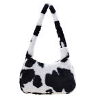 Female Fluffy Fashion Leopard Print Shoulder Bag Mobile Phone Crossbody Bag