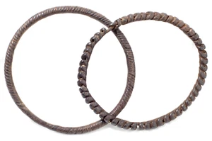 2 Braccialetti (Bronzo e Ferro) | Diametro 9 cm | 📑Pezzi pubblicati! - Foto 1 di 1