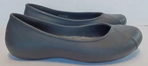Crocs Olivia II Dual Comfort Black Flats Slip On Lined Shoes. Women's Size 8. - Picture 1 of 11
