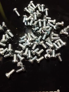 1000 Gewindeschrauben DIN 84 verzinkt M 4 x 8 mm - Bild 1 von 1