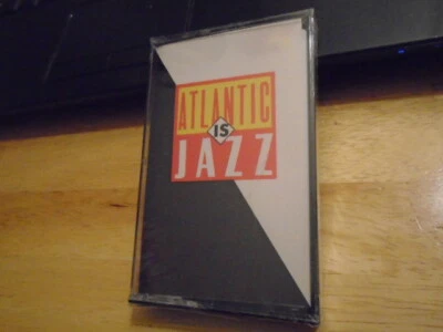 SEALED RARE PROMO Atlantic is Jazz CASSETTE TAPE sampler 1989 PRCS 2723 unknown  - Image 1 of 2