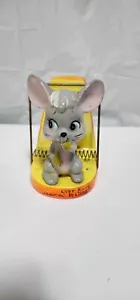 Vintage Enesco Mouse Cheese Trap Napkin Mail Holder - Picture 1 of 5