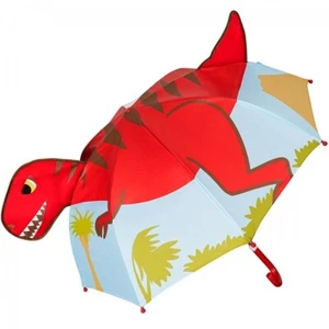 Children's 3D Umbrella - Red Dinosaur - Picture 1 of 6