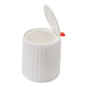 -covered Trash Can Small for Bedroom Waste Bin with Lid Office - Picture 1 of 12