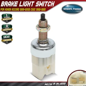Brake Light Switch for Honda Accord 1998-2002 Civic 1992-1995 Acura TL MDX Isuzu - Picture 1 of 10