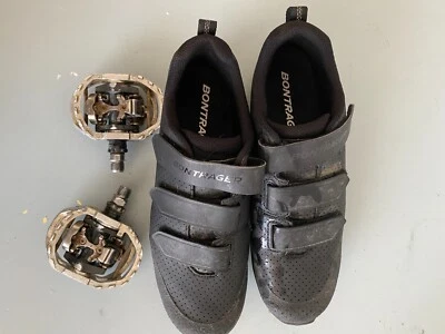 Sapatos masculinos de mountain bike e pedais sem clipe - Imagem 1 de 3