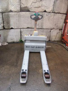 MULTITON 3000 LBS ELECTRIC PALLET JACK WORKS FINE bg1 - Picture 1 of 1
