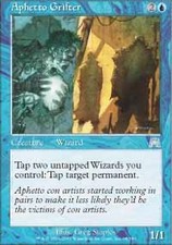 * mrm * english 4x trickster aphettien-aphetto grifter mtg ons