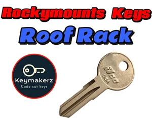 Rockymounts Roof Rack Keys Replacement Spare Key Cut to Your Code E001-E200 - Picture 1 of 1