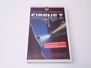 Sirene I 1 The Rift 1990 VHS German PAL RCA Columbia Video Ray Wise - Bild 1 von 5