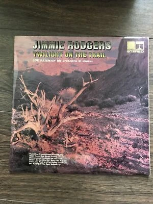 Jimmie Rodgers (2), Joe Reisman His Orchestra and Chorus* -Twilight On The Trail - Image 1 of 4