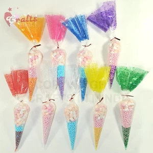 50 x Bolsas Grandes de Fiesta de Regalo de Cello Cono Dulce Trata | Claro | Color - Imagen 1 de 11