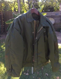 Military Mens extreme Cold Weather Flyer's Jacket  Size med 38/40 with liner - Picture 1 of 6