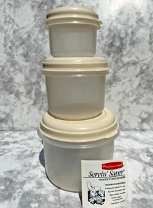 Lote de 3 ahorradores de servicio de anidación de cilindros Rubbermaid de colección #8 (6c) #7 (3c) #6 (1c) - Imagen 1 de 24