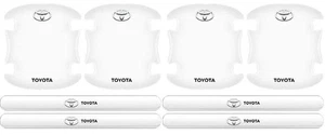Door Handle Protectors, Scratch-Resistant, for Toyota Vehicles (Pack of 8) - Imagen 1 de 4