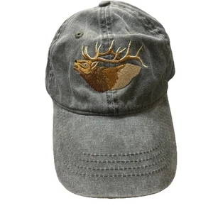 Flagstaff, AZ Olive Green Baseball Hat Cap Adjustable Belt Cotton Souvenir Elk - Picture 1 of 5